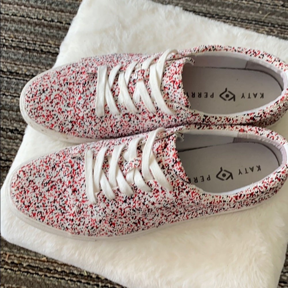 Katy Perry sneakers sprinkles